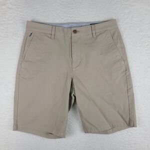 Bonobos Shorts Mens 31 Beige Stone 9" Inseam Casual Standard Fit‎ Performance